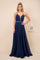 Long Deep V-Neck Dress Prom Dress - The Dress Outlet Nox Anabel