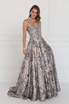 Long Dress Evening Prom Ball Gown - The Dress Outlet Elizabeth K