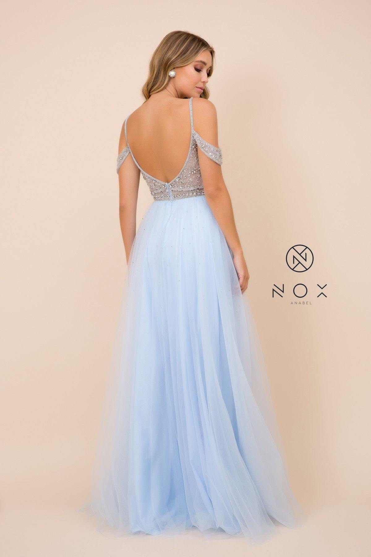 Long Evening Gown Prom Dress - The Dress Outlet Nox Anabel