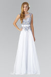 Long Formal Chiffon Dress Evening Prom Gown - The Dress Outlet Elizabeth K