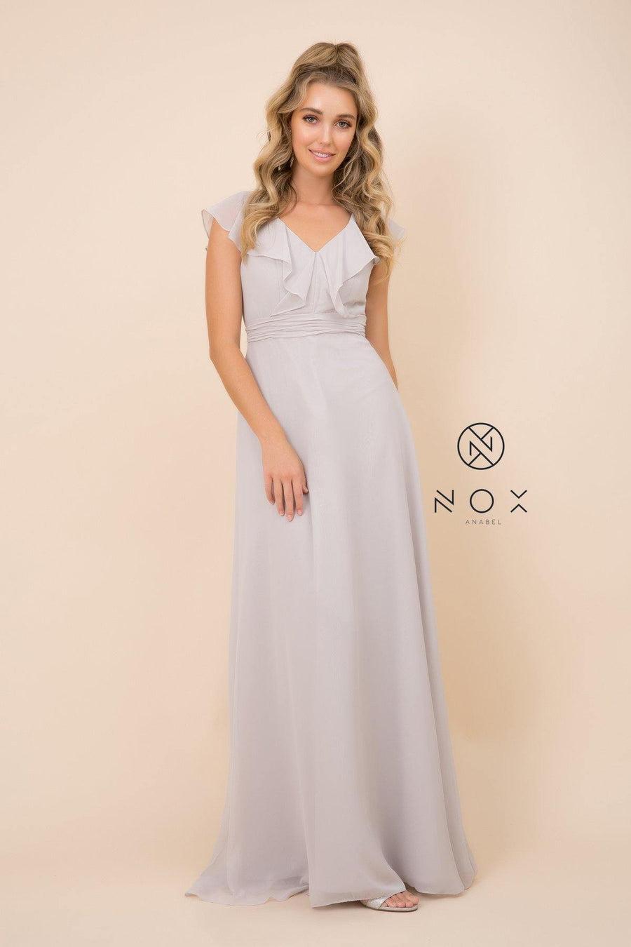 Long Formal Dress Bridesmaid - The Dress Outlet Nox Anabel