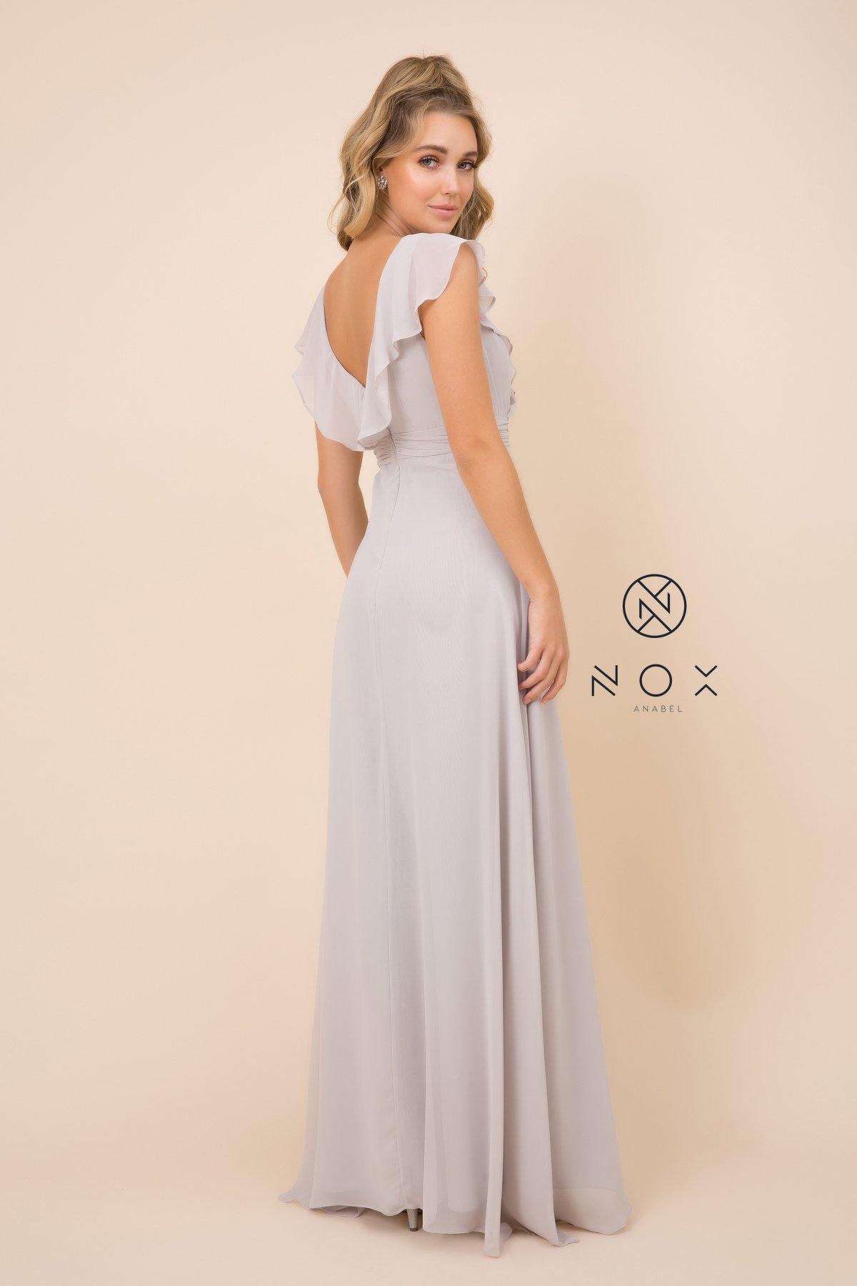 Long Formal Dress Bridesmaid - The Dress Outlet Nox Anabel