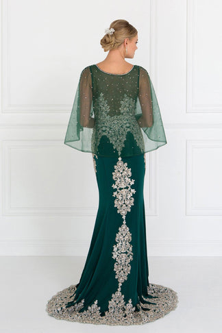 Hunter Green Prom Long Formal Dress Evening Gown for $296.99 – The ...