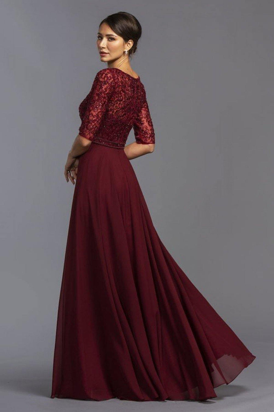 Long Formal Dress Mother of the Bride - The Dress Outlet ASpeed