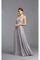 Long Formal Dress Slate Gray - The Dress Outlet ASpeed