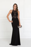 Long Formal Fitted Prom Dress Evening Gown - The Dress Outlet Elizabeth K