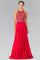 Long Formal Mock Two Piece Prom Dress - The Dress Outlet Elizabeth K