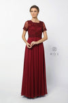 Long Formal Mother of the Bride Dress - The Dress Outlet Nox Anabel