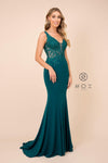 Long Fitted Prom Dress Evening Gown - The Dress Outlet Nox Anabel