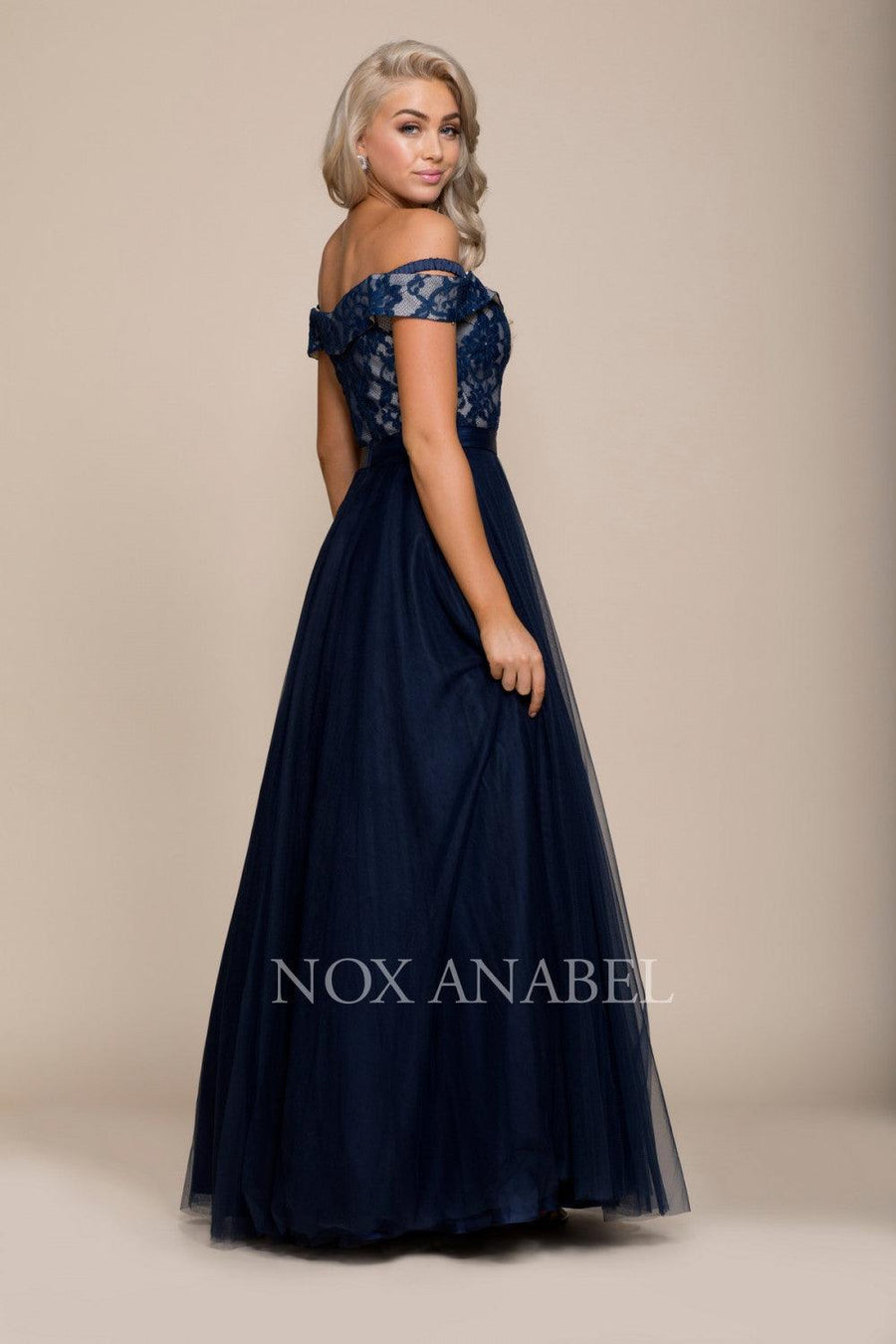 Long Formal Prom Dress Evening Gown - The Dress Outlet Nox Anabel