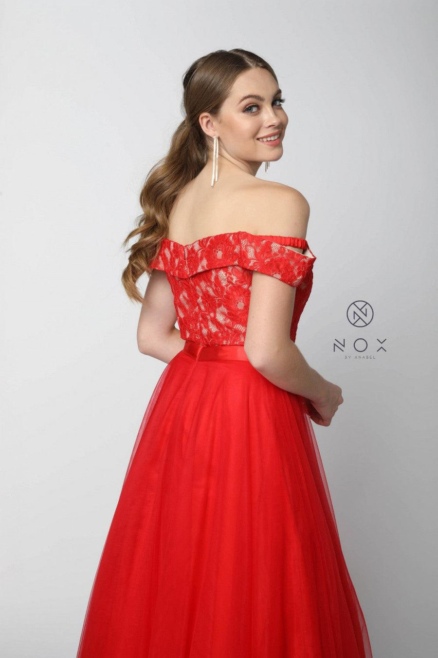 Long Formal Prom Dress Evening Gown - The Dress Outlet Nox Anabel