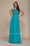 Long Formal Prom Dress Evening Gown - The Dress Outlet Nox Anabel