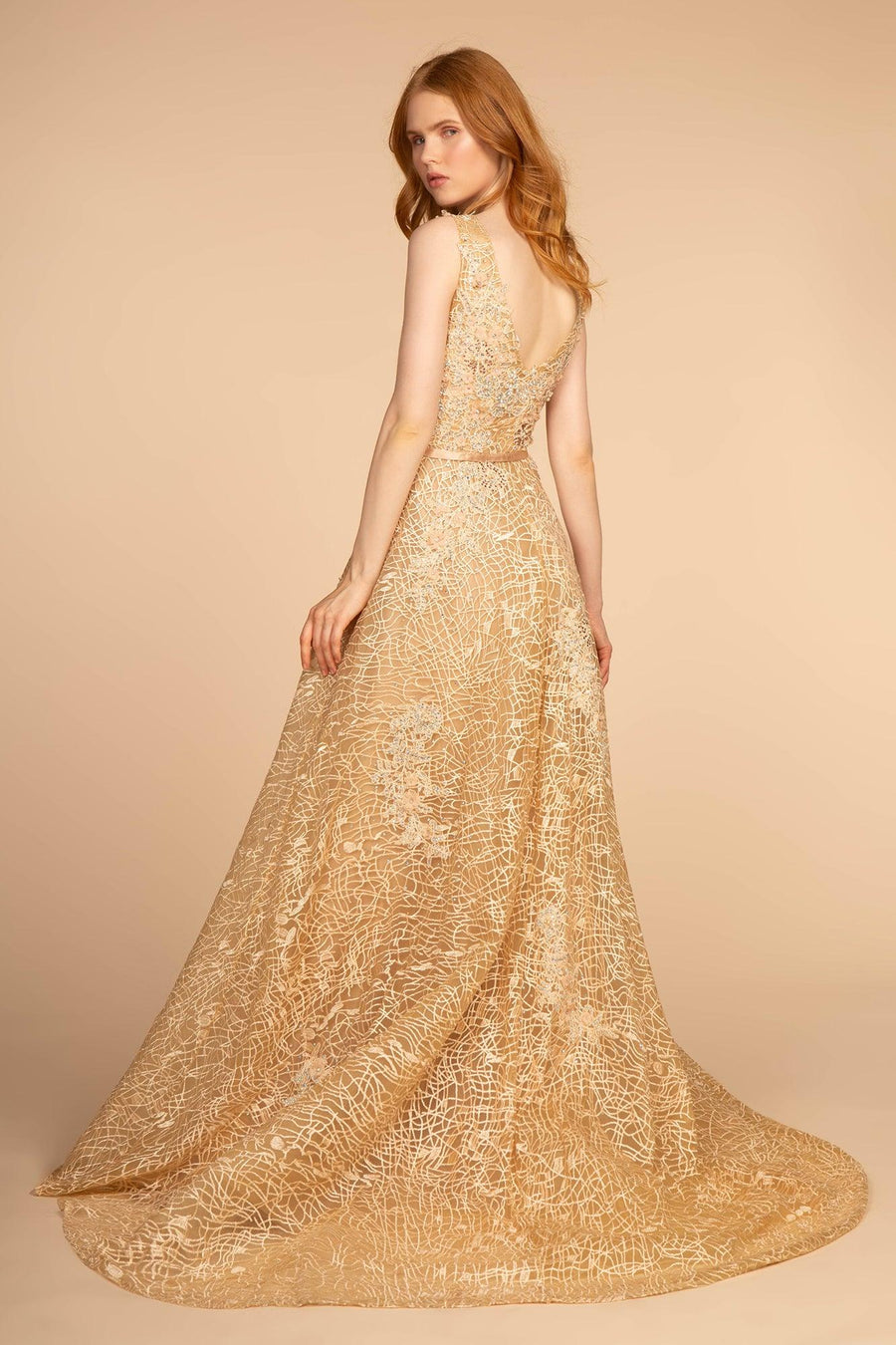 Long Formal Prom Dress Evening Gown - The Dress Outlet Elizabeth K