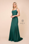 Long  Formal Prom Fitted Evening Dress - The Dress Outlet Nox Anabel