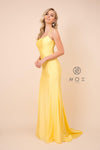 Long  Formal Prom Fitted Evening Dress - The Dress Outlet Nox Anabel