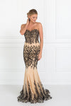 Long Formal Sequins Sweetheart Evening Prom Dress - The Dress Outlet Elizabeth K