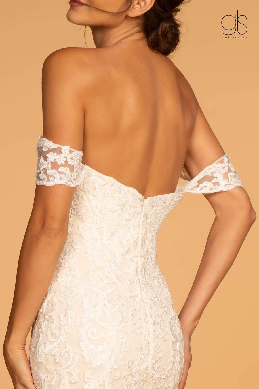 Long Fitted Wedding Dress - The Dress Outlet Elizabeth K