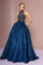 Long High Neck Prom Dress Ball Gown - The Dress Outlet Elizabeth K