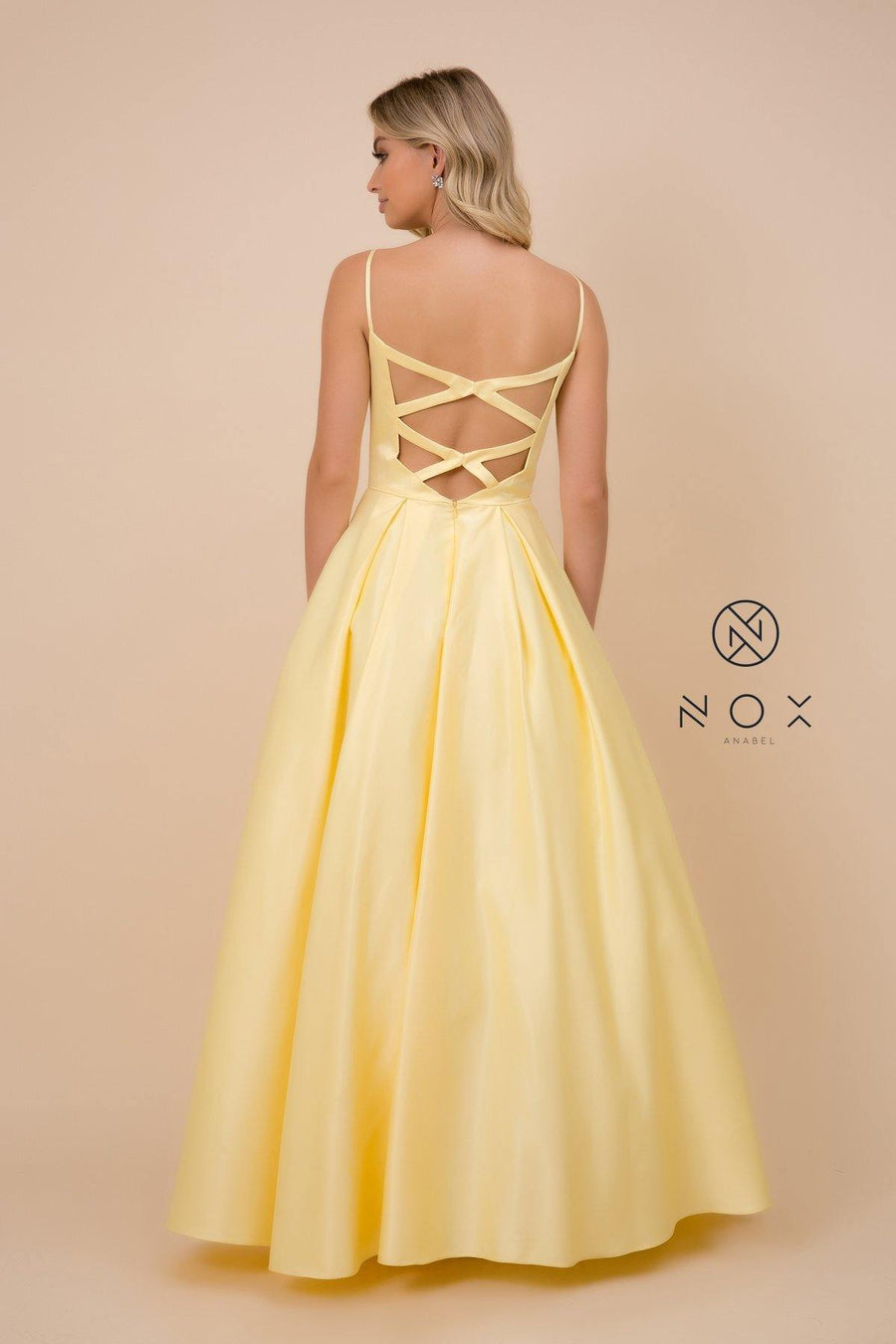 Long Prom Dress Evening Gown - The Dress Outlet Nox Anabel