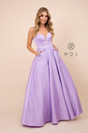 Long Prom Dress Evening Gown - The Dress Outlet Nox Anabel