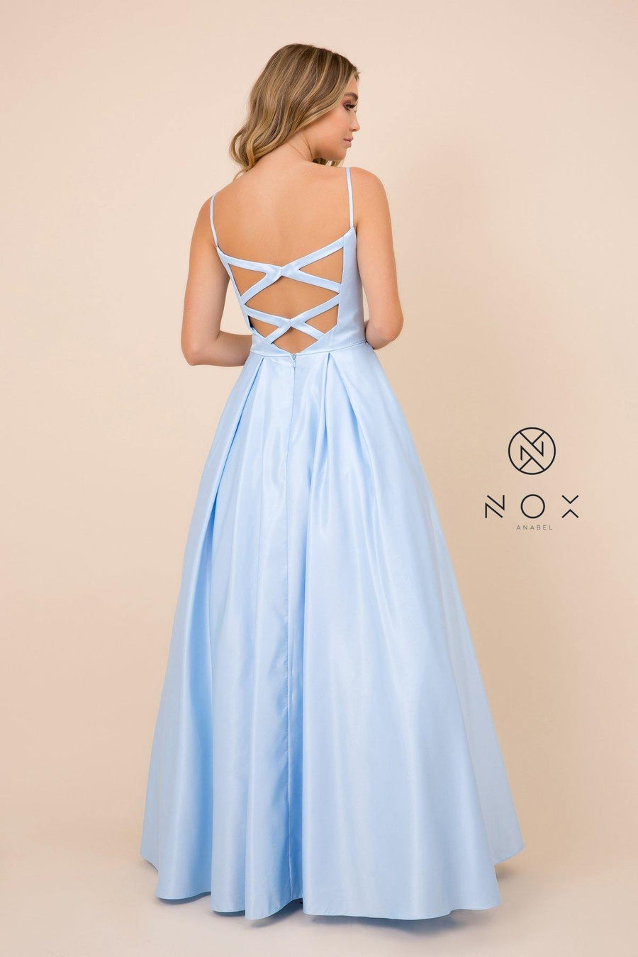 Long Prom Dress Evening Gown - The Dress Outlet Nox Anabel