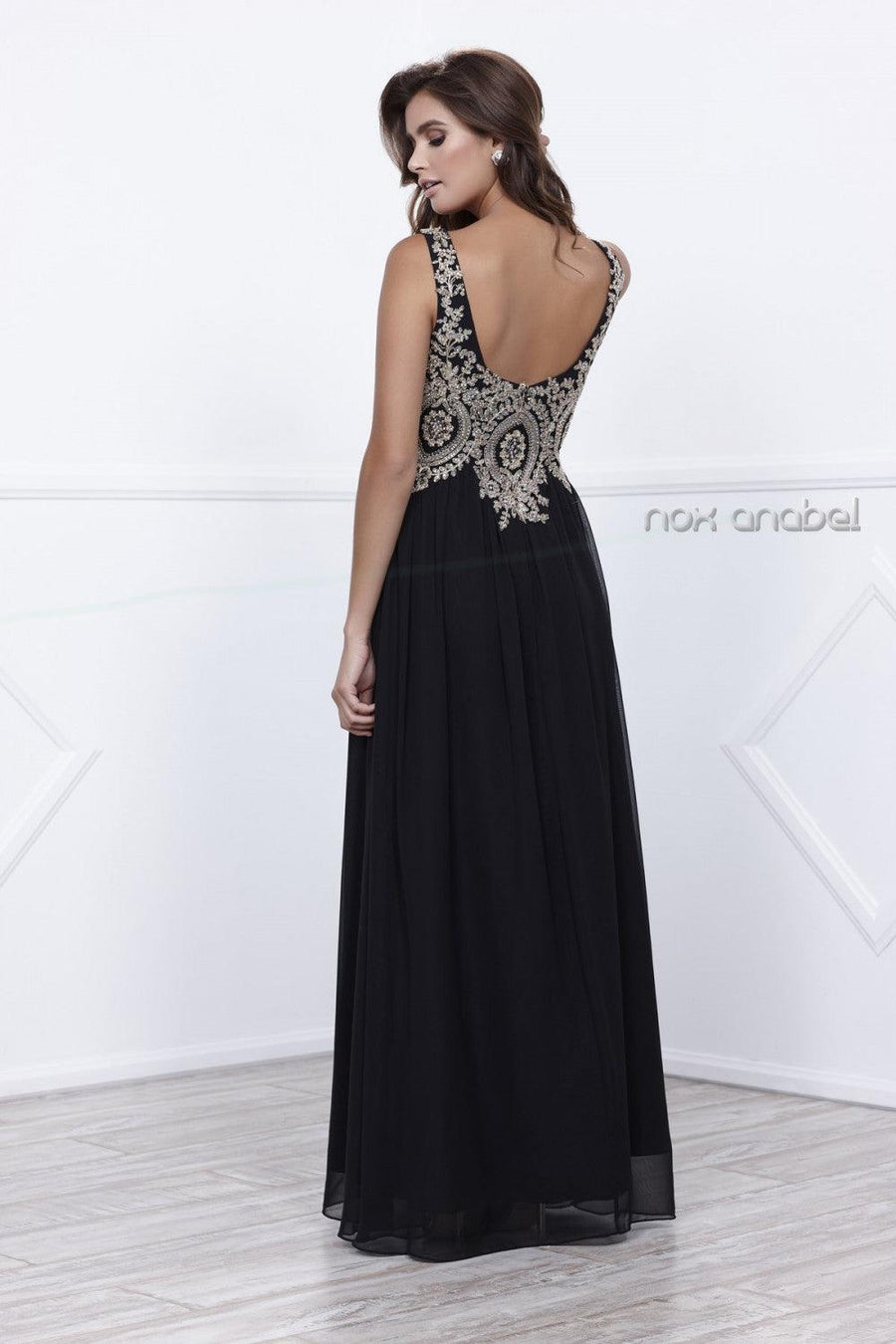 Long Prom Dress Evening Gown - The Dress Outlet Nox Anabel