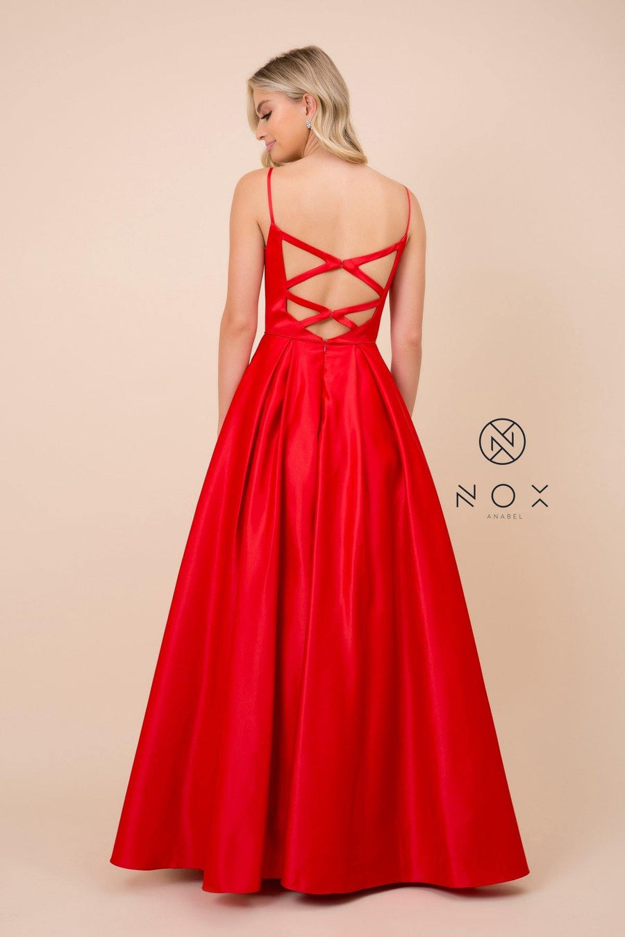 Long Prom Dress Evening Gown - The Dress Outlet Nox Anabel