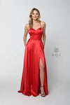 Long Prom Dress Evening Gown Prom Dress - The Dress Outlet Nox Anabel