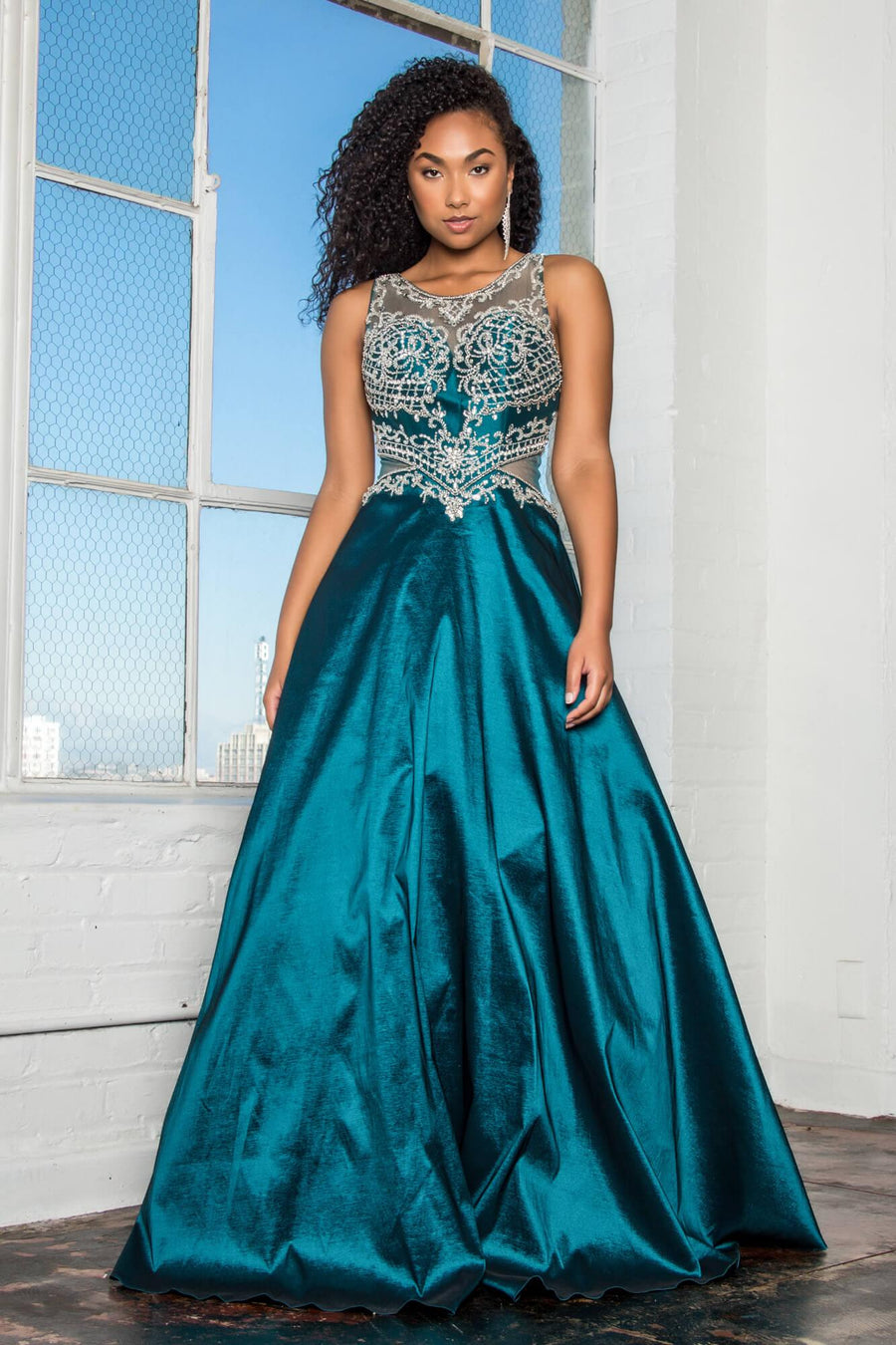 Long Prom Dress Formal Ball Gown - The Dress Outlet Elizabeth K