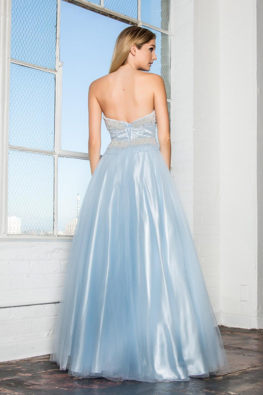 Long Prom Dress Formal Ball Gown - The Dress Outlet Elizabeth K