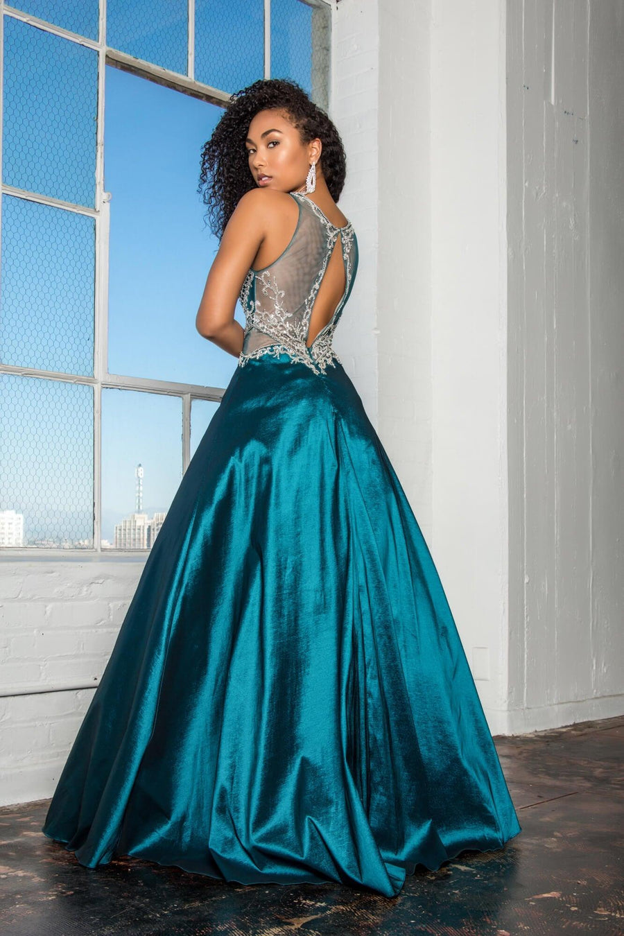 Long Prom Dress Formal Ball Gown - The Dress Outlet Elizabeth K