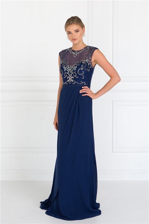 Long Prom Dress Formal Evening Gown - The Dress Outlet Elizabeth K