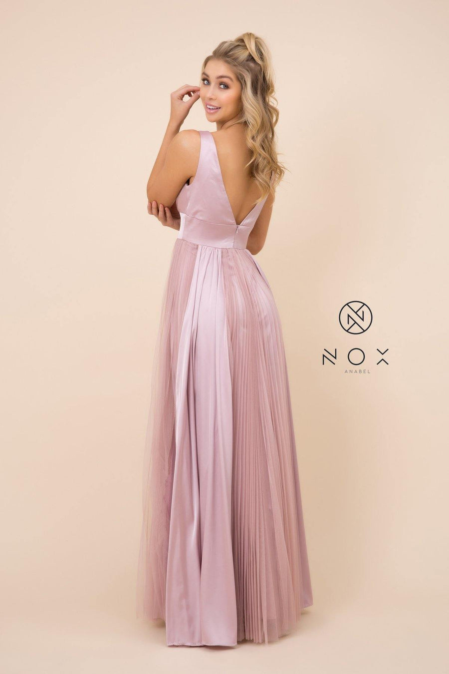 Long Prom Dress Formal Evening Gown - The Dress Outlet Nox Anabel