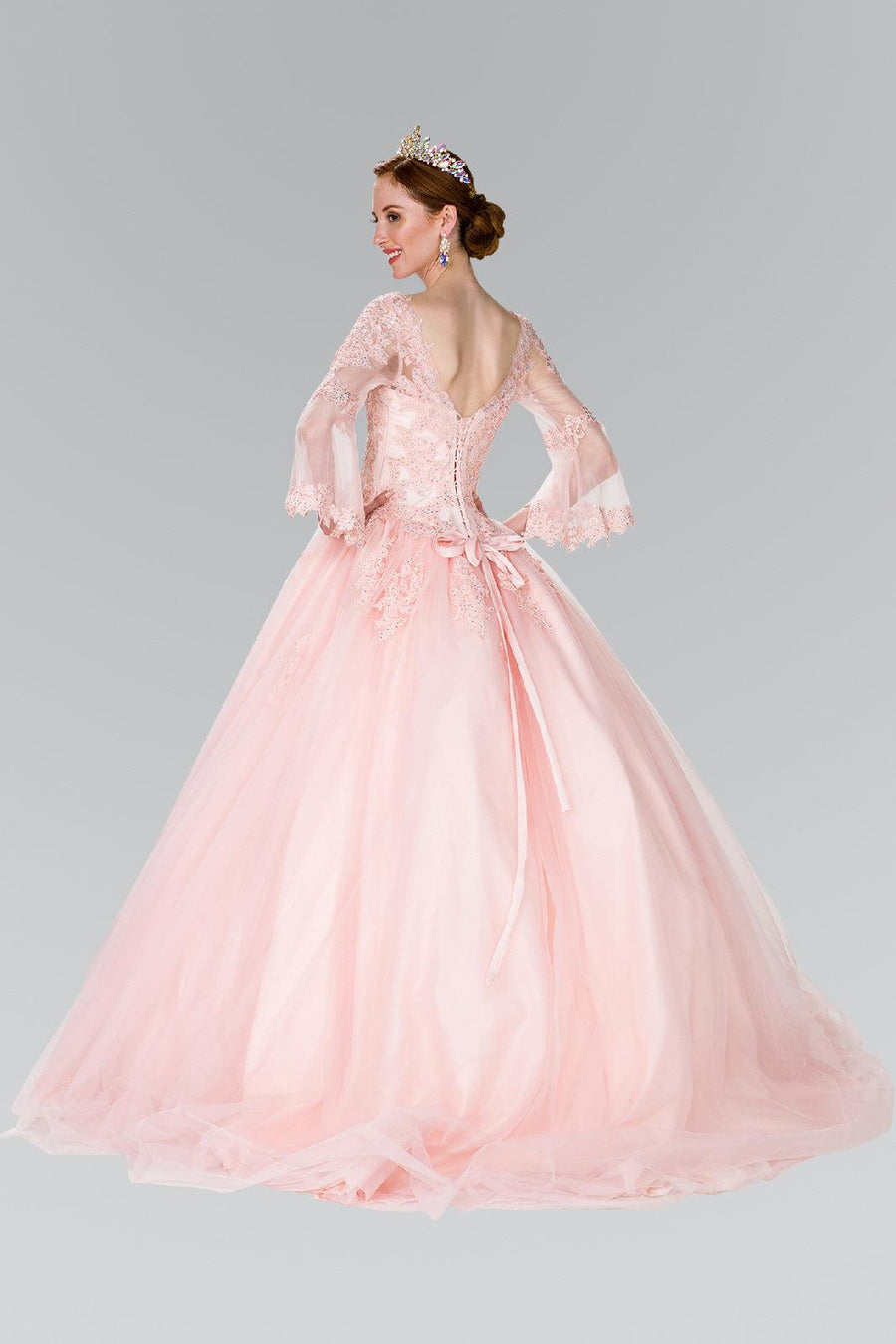 Long Prom Dress Quinceanera - The Dress Outlet Elizabeth K