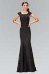 Long Prom Lace Dress Formal Evening Gown - The Dress Outlet Elizabeth K