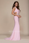 Long Sexy Cutout Prom Dress Evening Gown - The Dress Outlet Nox Anabel