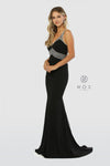 Long Sexy Open Back Formal Prom Dress - The Dress Outlet Nox Anabel