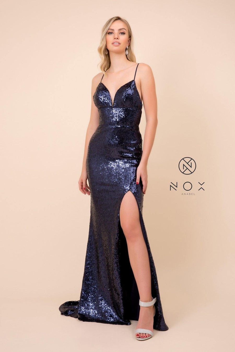 Long Sexy Prom Dress Evening Gown - The Dress Outlet Nox Anabel