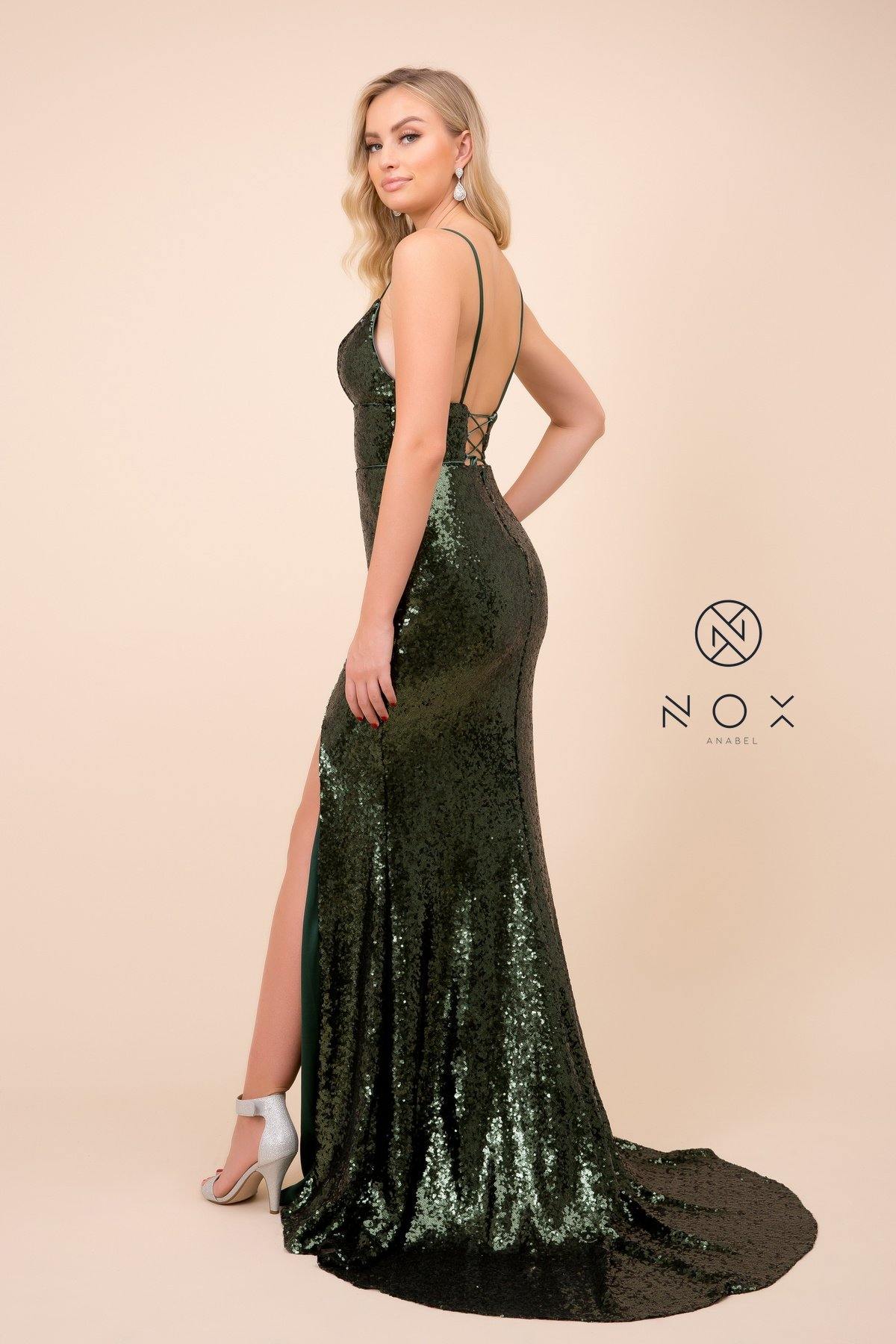 Long Sexy Prom Dress Evening Gown - The Dress Outlet Nox Anabel