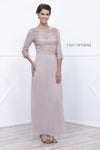 Long Sleeve Mother of the Bride Formal Dress - The Dress Outlet Nox Anabel