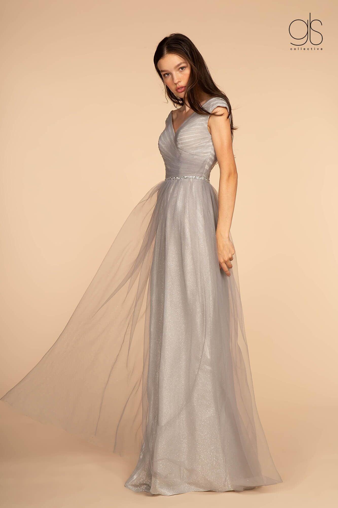 Long  Sleeveless Ball Gown Prom Formal Dress - The Dress Outlet Elizabeth K