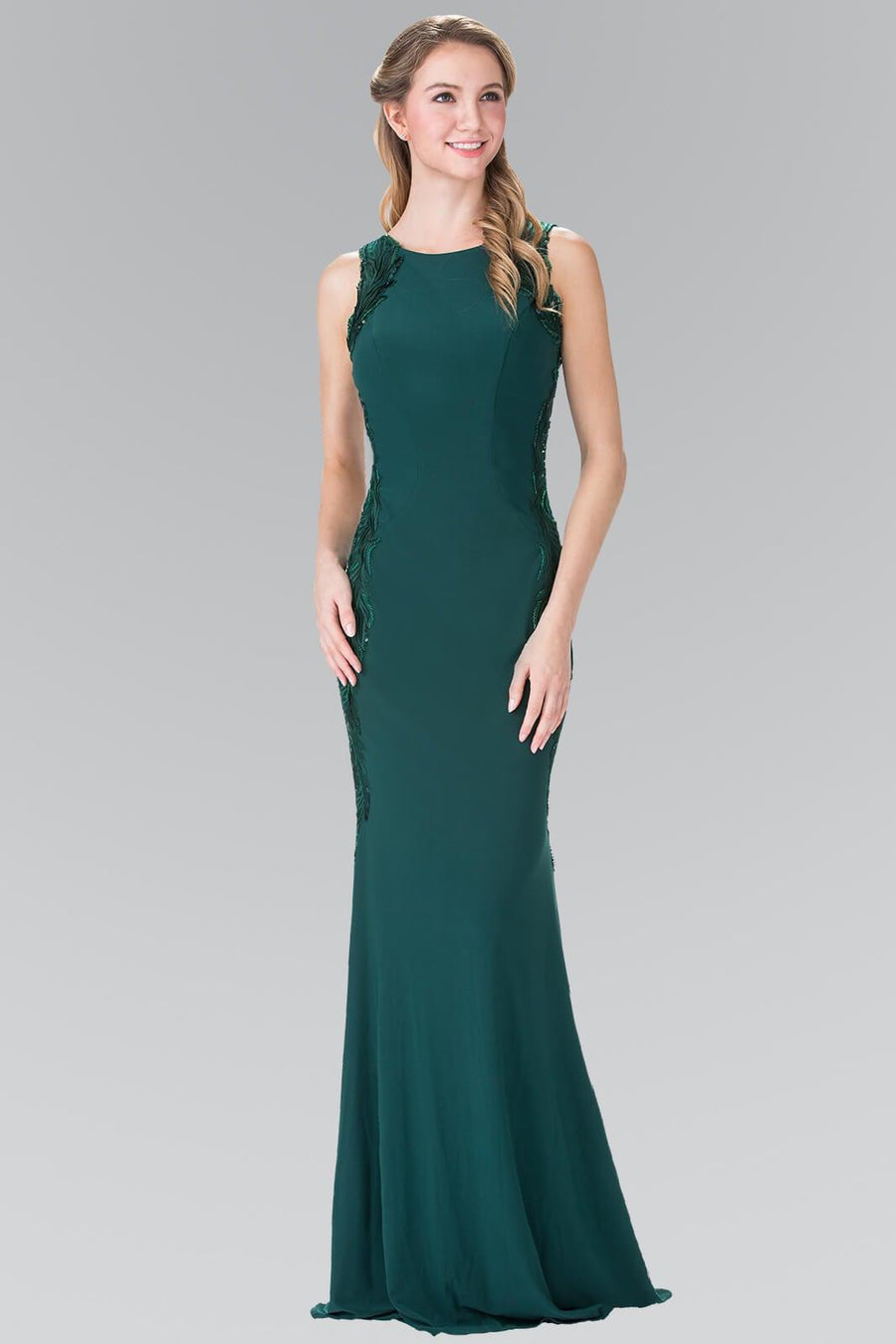 Long Sleeveless Formal Dress Evening Prom Gown - The Dress Outlet Elizabeth K