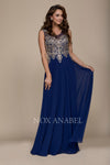 Long Sleeveless Prom Dress Evening Gown - The Dress Outlet Nox Anabel