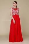 Long Sleeveless Prom Dress Formal - The Dress Outlet Nox Anabel