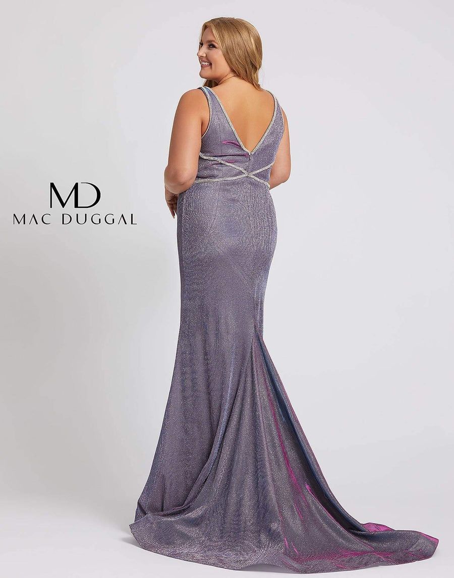 Mac Duggal Fabulouss Plus Size Prom Long Dress 48895F - The Dress Outlet Mac Duggal