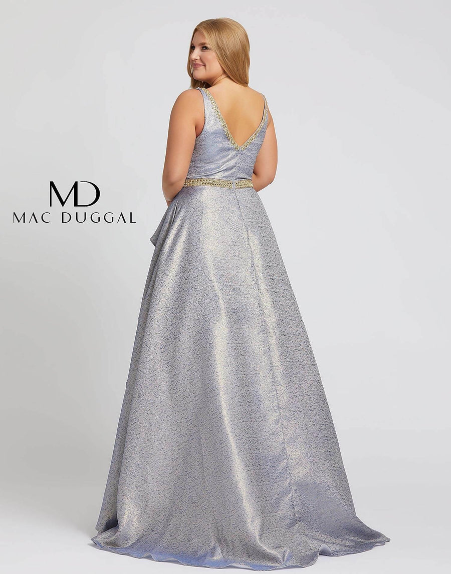 Mac Duggal Fabulouss Plus Size Prom Ball Gown 48978F - The Dress Outlet Mac Duggal