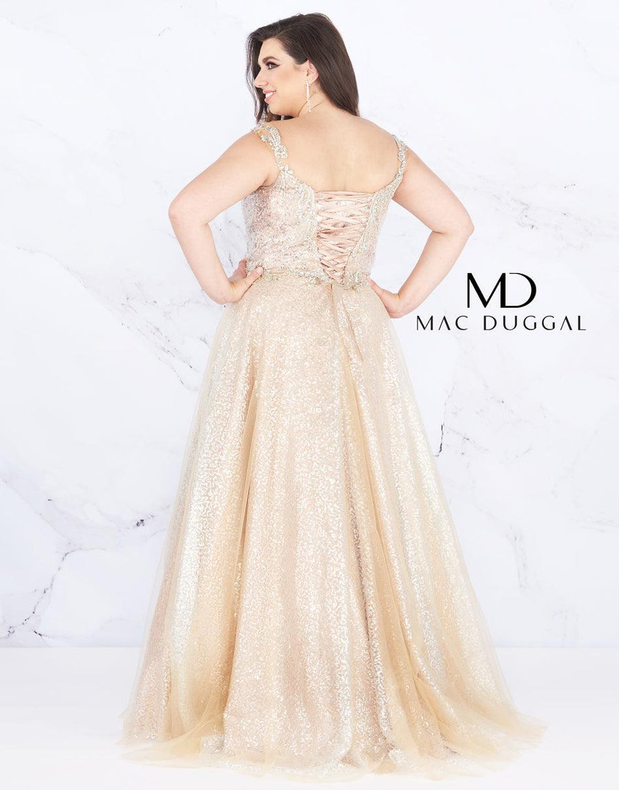 Mac Duggal Prom Long Plus Size Dress - The Dress Outlet Mac Duggal