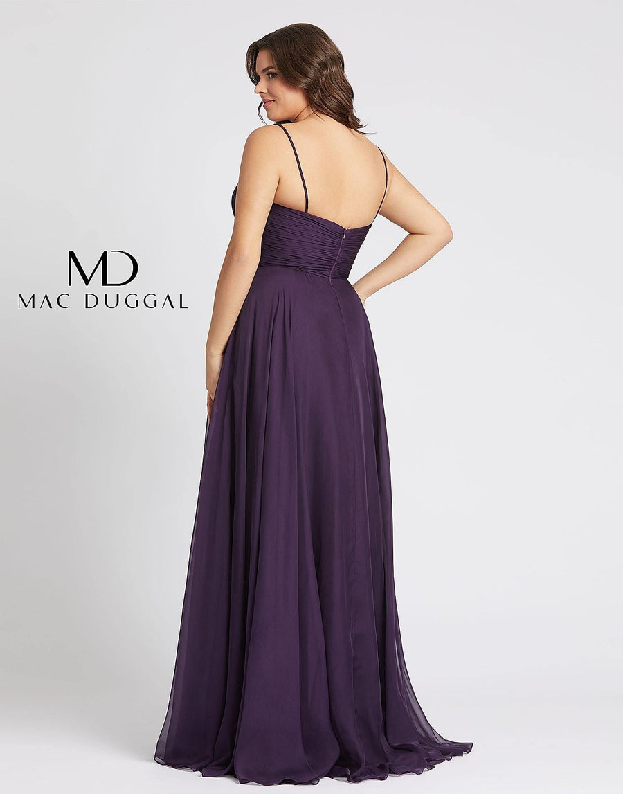 Mac Duggal Fabulouss Plus Size Long Prom Dress 67214F - The Dress Outlet Mac Duggal