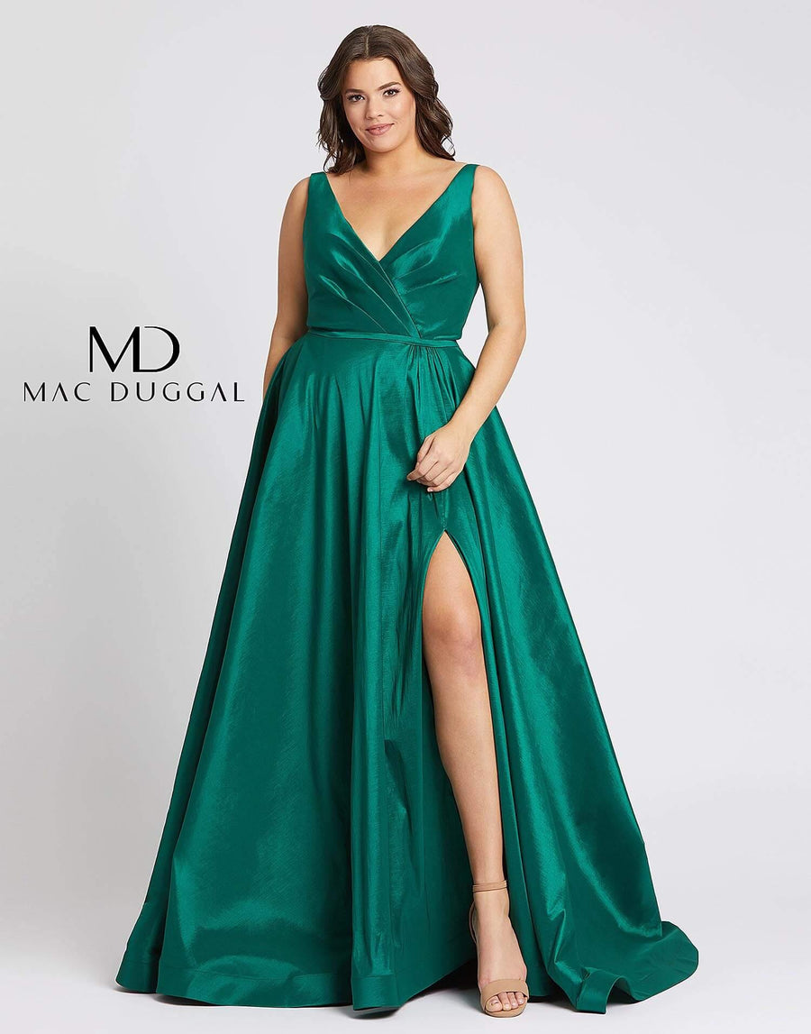 Mac Duggal Fabulouss Long Plus Size Prom Dress 67227F - The Dress Outlet Mac Duggal