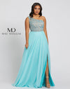 Mac Duggal Fabulouss One Shoulder Plus Size Prom Dress 67232F - The Dress Outlet Mac Duggal